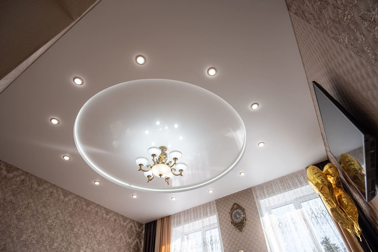 Матовые натяжные потолки